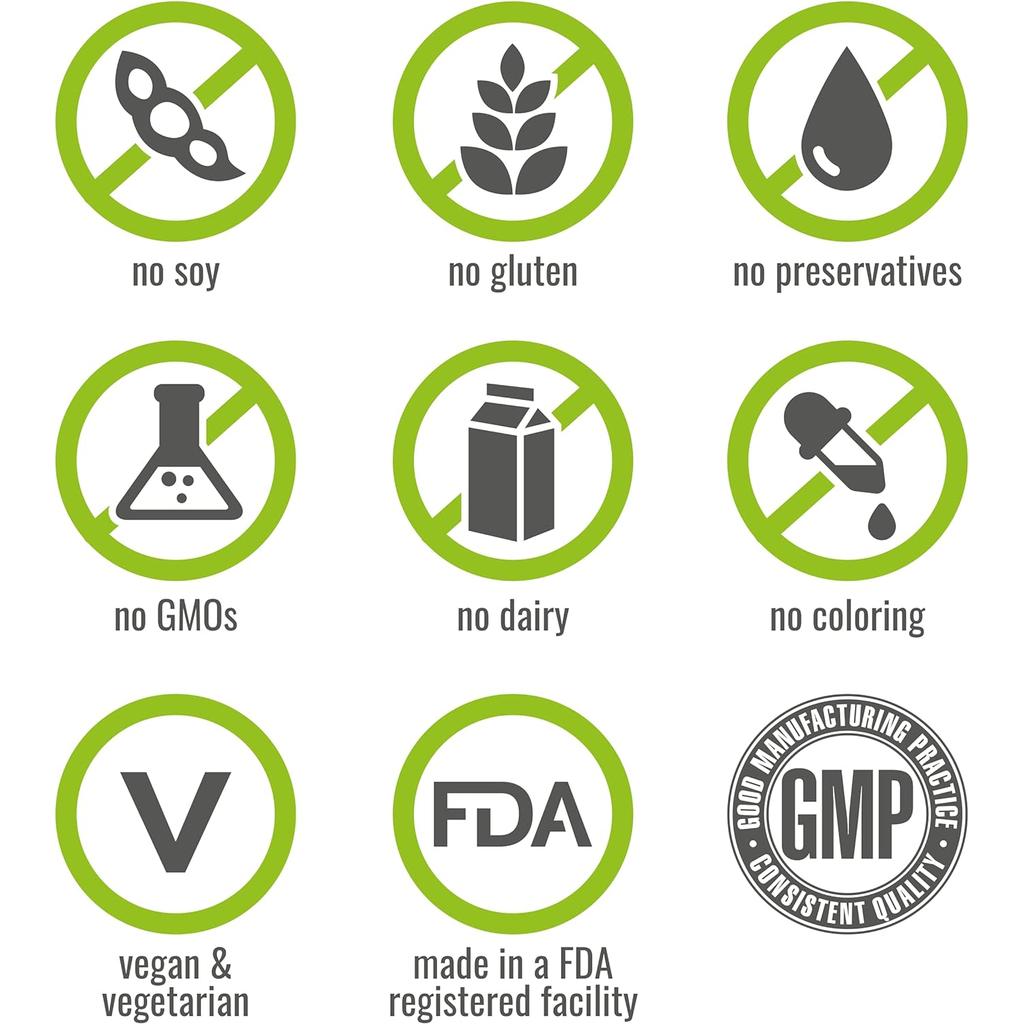 Naturelo Vegan DHA Omega-3 from Algae, sustainable and free from common allergens, image 5