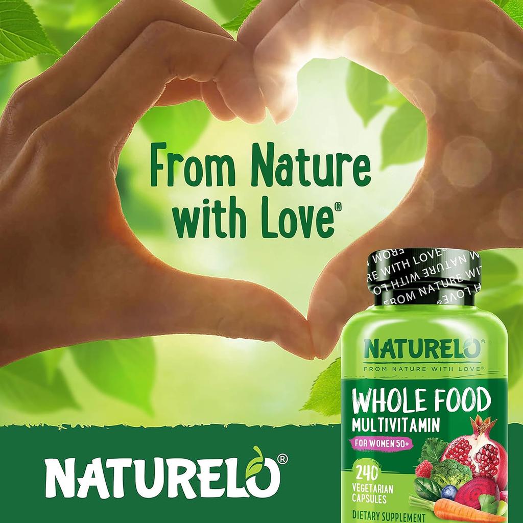 Naturelo organic multivitamin for balanced health