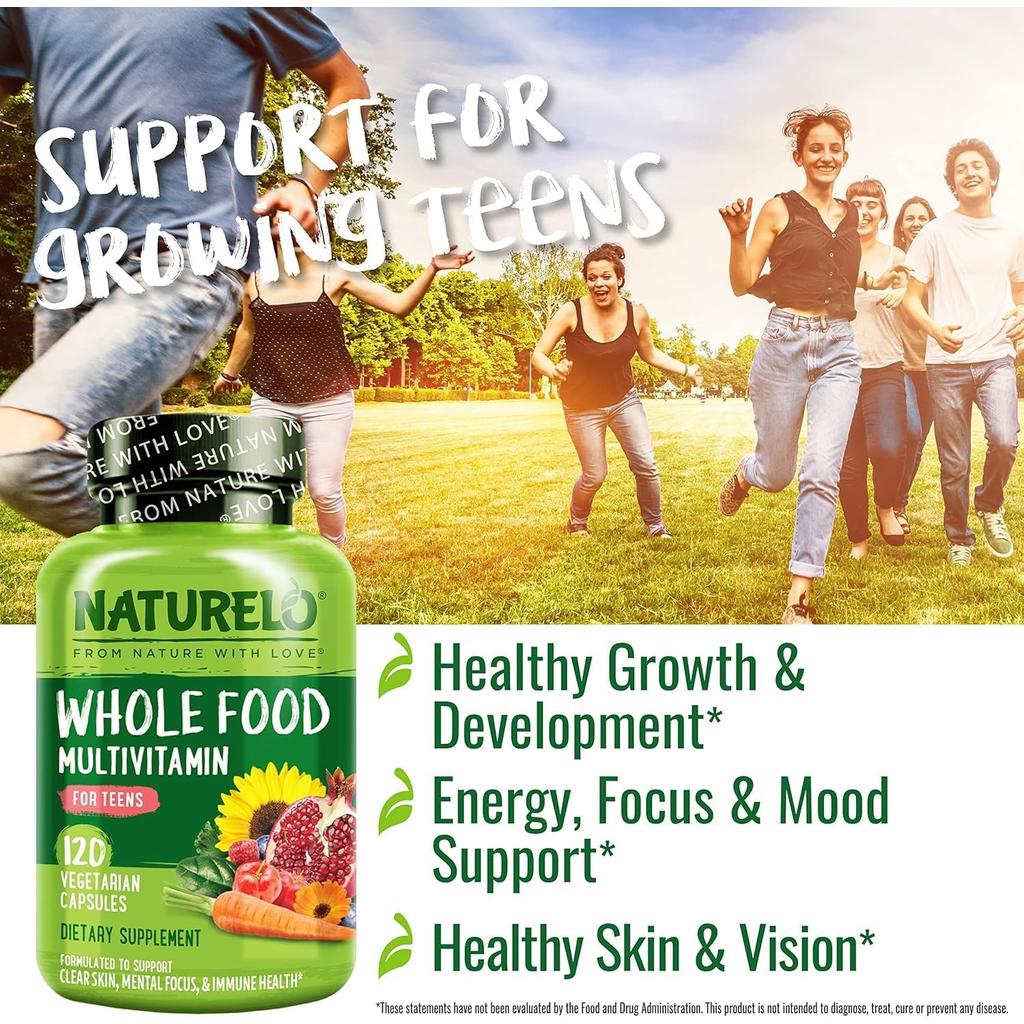 Naturelo organic multivitamin with plant-based ingredients