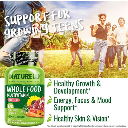 Naturelo organic multivitamin with plant-based ingredients