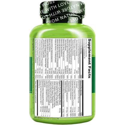 Naturelo whole food multivitamin for natural energy