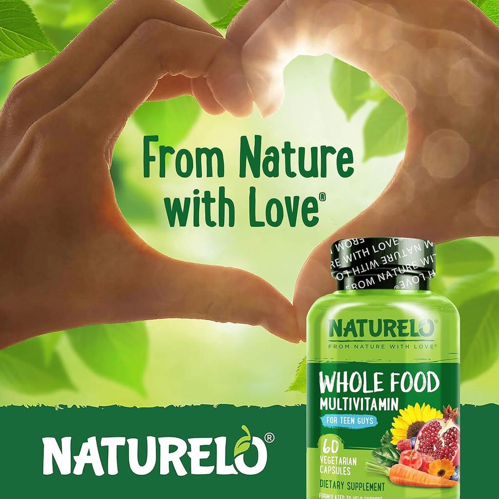 Naturelo organic multivitamin for balanced nutrition