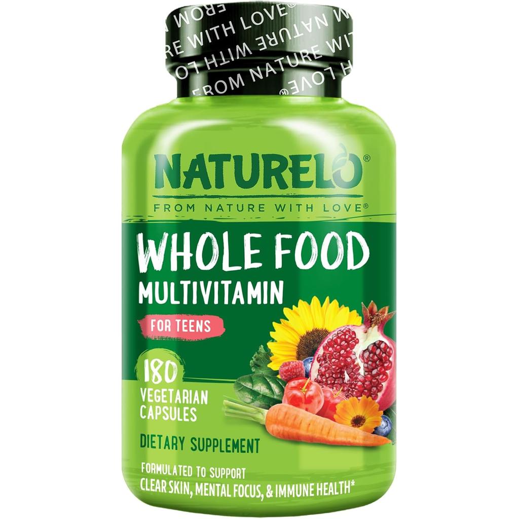 Naturelo whole food multivitamin for immune and bone health