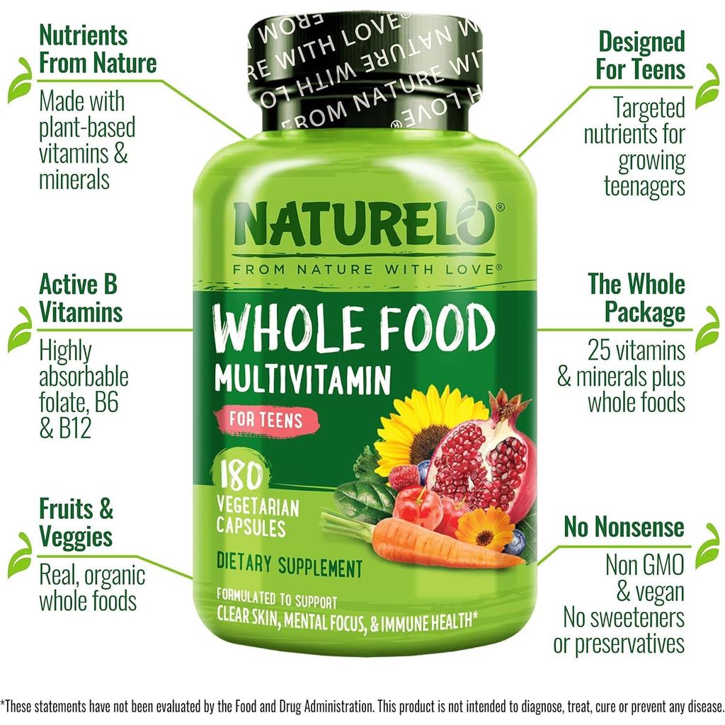 Naturelo daily energy boost with whole food ingredients