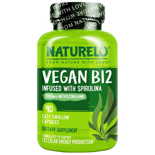 Vegan Vitamin B12 Supplement With Spirulina