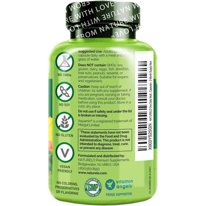 Naturelo One Daily Multivitamin for Women 50+ - Plant-Based, Bioactive, Healthy Aging & Clean Label - Vital Nutrients for Wom