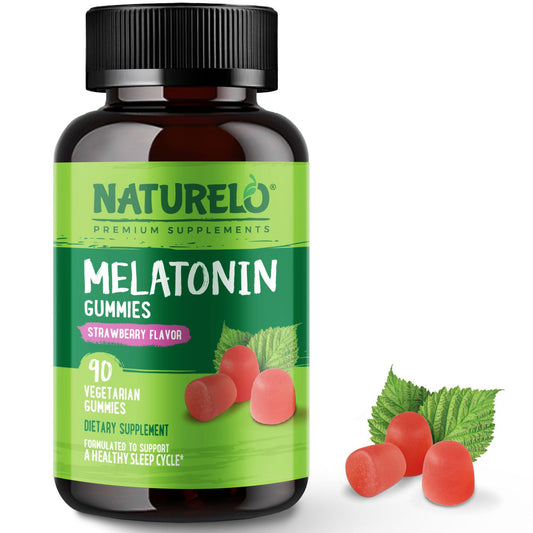 Strawberry Melatonin Gummies for Adults