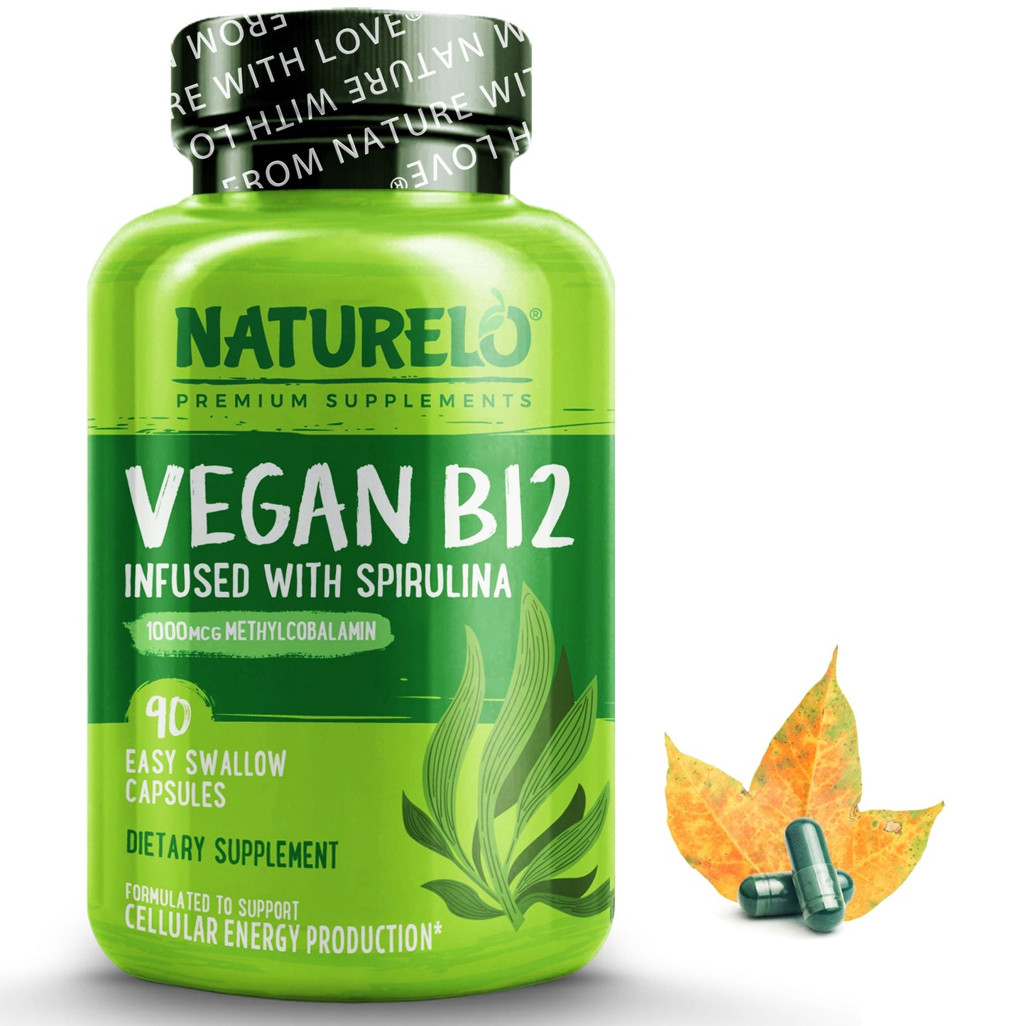 Vegan Vitamin B12 Supplement With Spirulina