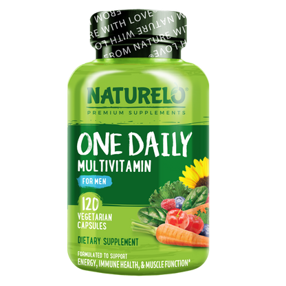 One Daily Multivitamin for Men - Vegan Friendly, Plant-Based, Whole Food Vitamin