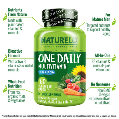 One Daily Multivitamin for Men 50+