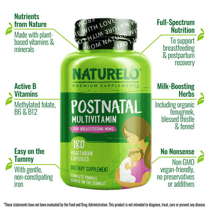 Vegan Friendly Postnatal Vitamins