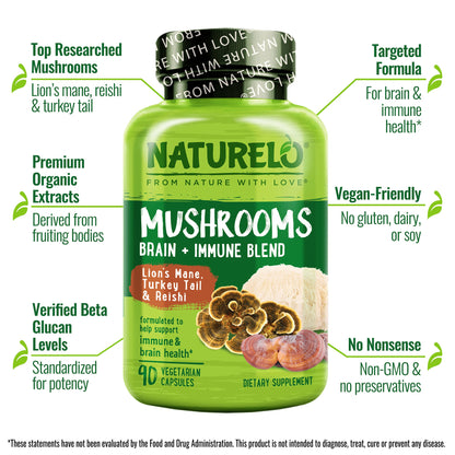 Mushrooms Brain + Immune Blend