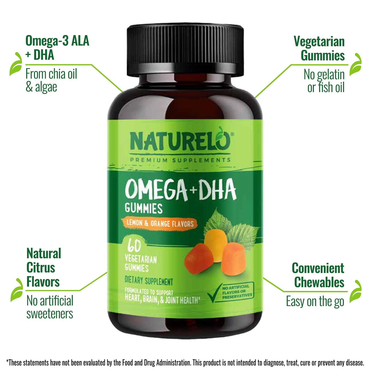 Omega + DHA Gummies