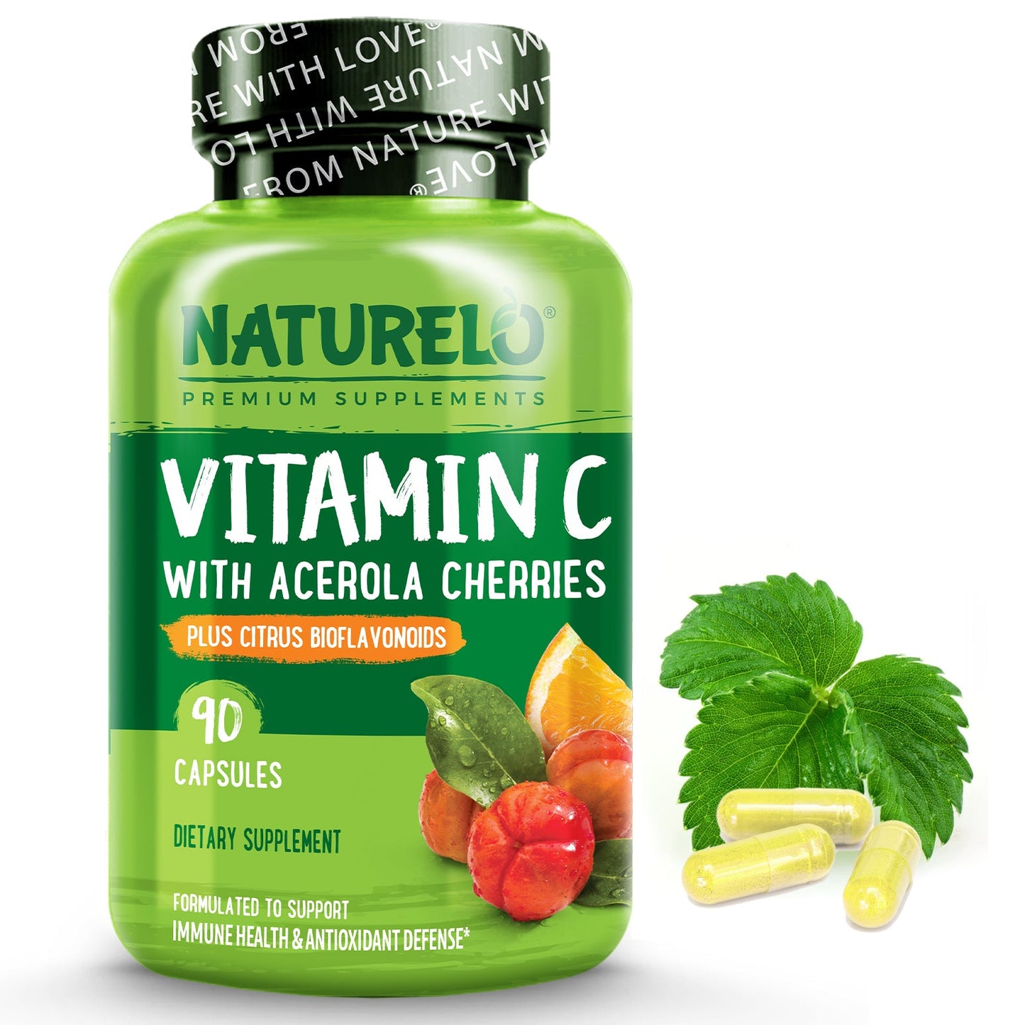 Vitamin C with Acerola Cherries & Citrus Bioflavonoids - 90 ct