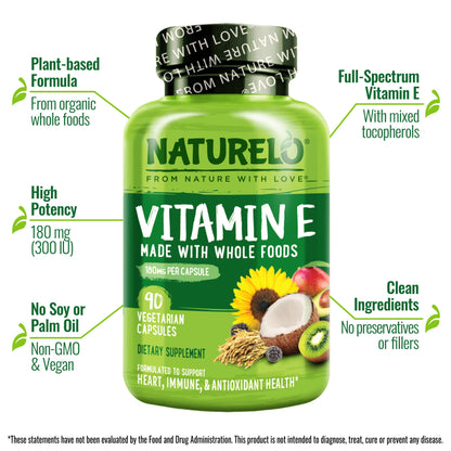 Plant-Based Vitamin E Capsules