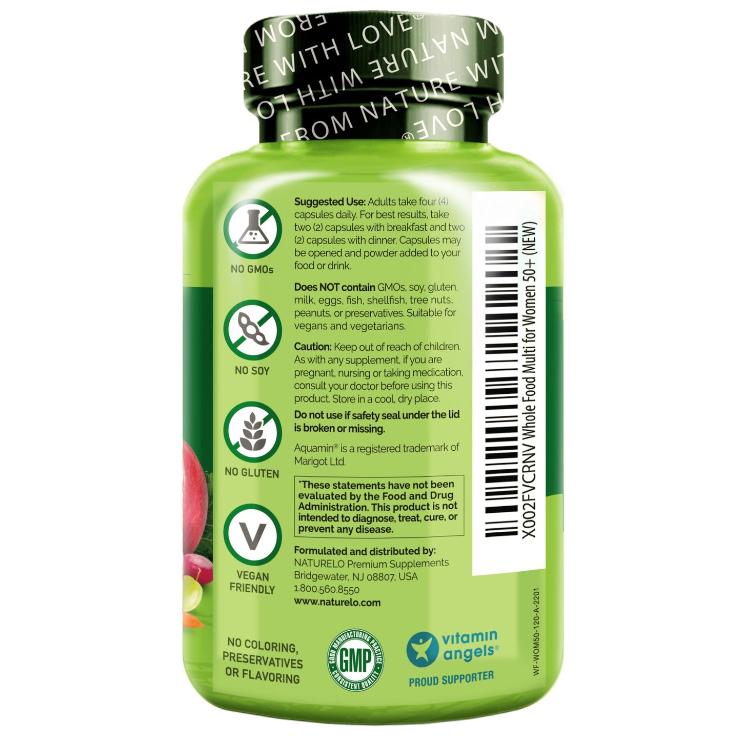Whole Food Multivitamin for Women 50+