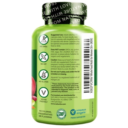 Whole Food Multivitamin for Women 50+