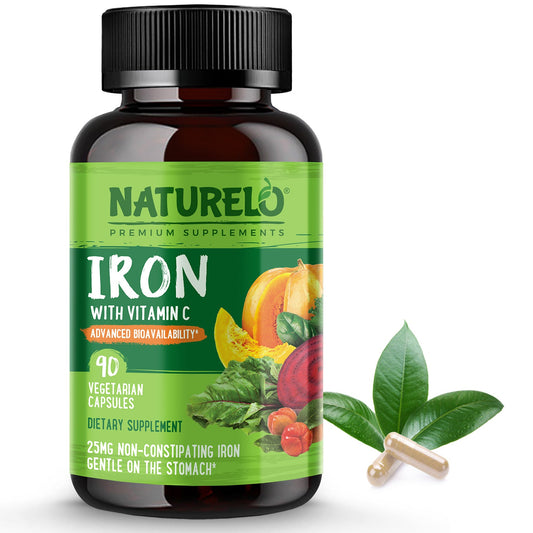 Vegan Iron Supplement with Vitamin C